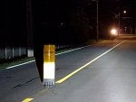 Road Lane Light Asphalt Night