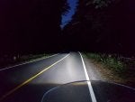 Road Sky Night Light Highway